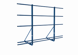 Ограждение с Фальцевым креплением ХК H=1200 L=2000мм с 5-ю трубами (ТУ)