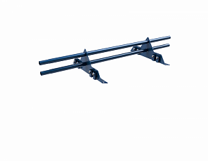 Снегозадержатель ROLLED на Фальцевую кровлю ОЦ с круглой трубой d25мм L=1000мм (2 опоры 1,2мм)