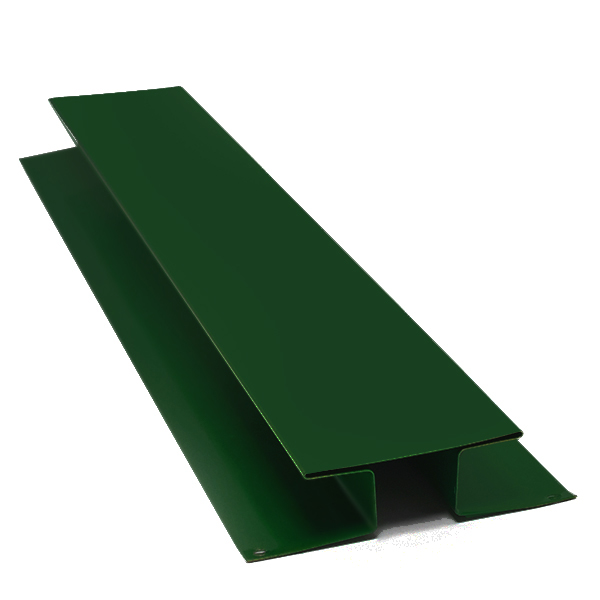 Н профиль соединительный, длина 2.5 м, Полимерное покрытие, RAL 6005 (Зеленый мох)