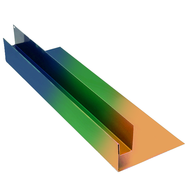 Планка оконная, длина 2.5 м, Полимерное покрытие, все остальные цвета каталога RAL, кроме металлизированных и флуоресцентных