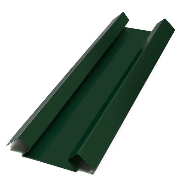 Угол внутренний сложный, 2м, Порошковое покрытие, RAL 6005 (Зеленый мох)