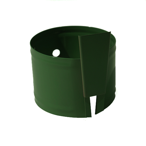 Крепление водосточных труб анкерное, диаметр 130 мм, Порошковое покрытие, RAL 6005 (Зеленый мох)