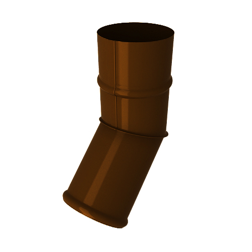 Отмет водосточный, диаметр 90 мм, Порошковое покрытие, RAL 8017 (Шоколадно-коричневый)