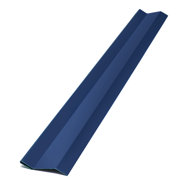 Планка начальная, длина 2.5 м, Порошковое покрытие, RAL 5005 (Сигнальный синий)
