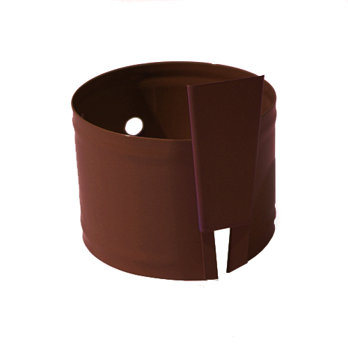 Крепление водосточных труб анкерное, диаметр 160 мм, Порошковое покрытие, RAL 8017 (Шоколадно-коричневый)