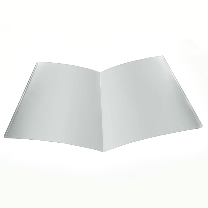 Планка Ендовы, длина 1.25 м, Порошковое покрытие, RAL 9010 (Белый)