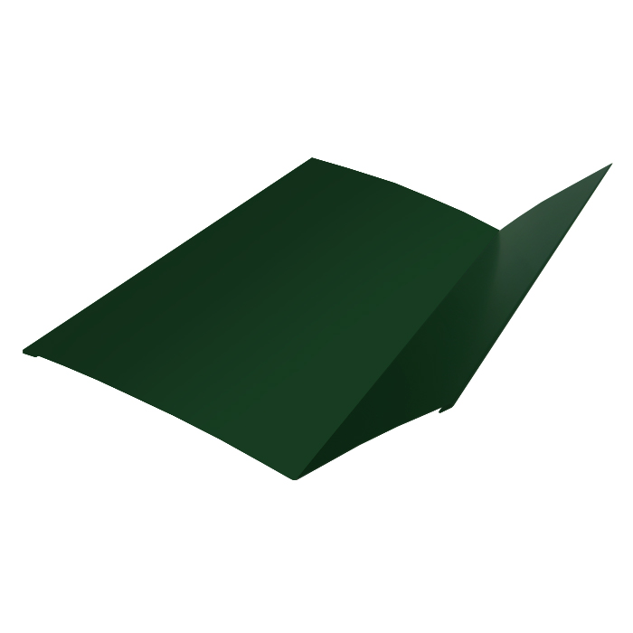 Планка примыкания верхняя, 2.5м, Порошковое покрытие, RAL 6005 (Зеленый мох)