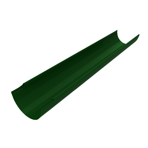 Желоб водосточный, D=160 мм, L 1.25 м., RAL 6005 (Зеленый мох)
