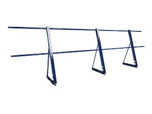 Ограждение кровли на Фальц H=900мм L=3000мм Zn RAL 5002