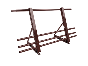 Ограждение кровли со снегозадержанием на Фальц H=600мм L=2000мм Эконом RAL 3009