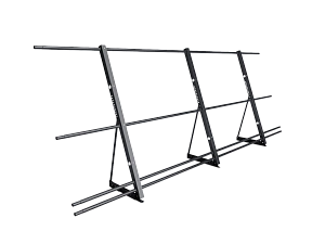 Ограждение кровли со снегозадержанием на Фальц H=1200мм L=3000мм Эконом RAL 7024