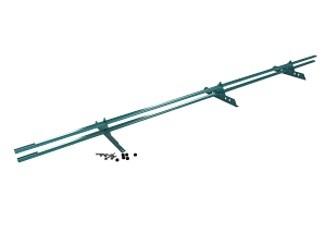 Снегозадержатель Трубчатый 40\20х2.0мм L=3000мм (3 Опоры) Zn RAL 5021