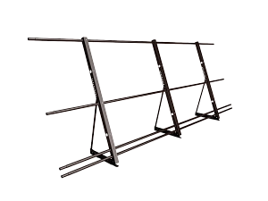 Ограждение кровли со снегозадержанием на Фальц H=1200мм L=3000мм Оптимальное RAL 8017