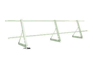 Ограждение кровли H=600мм L=3000мм Zn RAL 6019