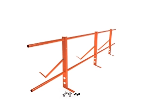 Ограждение кровли упрощенное H=600мм L=3000мм Эконом RAL 2004