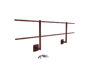 Ограждение кровли парапетное H=600мм L=2000мм RAL 3009 (Тип 2)