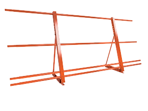 Ограждение кровли со снегозадержанием на Фальц H=900мм L=2000мм Zn RAL 2004