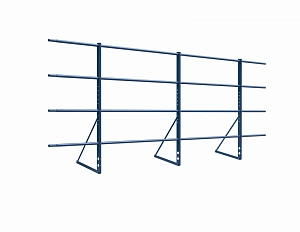 Ограждение DECO ХК универсальное H=1200 L=3000мм с 4-я трубами (ТУ)