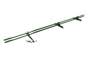 Снегозадержатель Трубчатый 40\20х1.5мм L=3000мм (3 Опоры) Zn RAL 6002