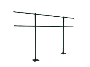 Ограждение кровли парапетное H=1200мм L=2000мм RAL 6005 (Тип 1)