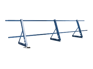 Ограждение кровли H=600мм L=3000мм Zn RAL 5005