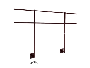 Ограждение кровли парапетное H=1200мм L=2000мм RAL 3005 (Тип 2)