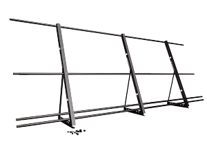 Ограждение кровли со снегозадержанием H=1200мм L=3000мм Оптимальное RAL 8019