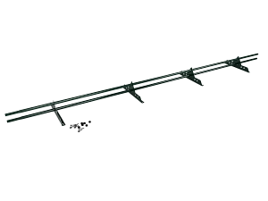 Снегозадержатель Трубчатый 25х2.0мм L=3000мм (4 Опоры) Zn RAL 6005