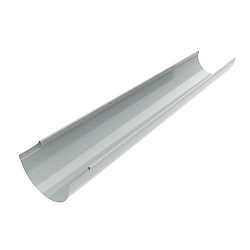 Желоб водосточный, D=150 мм, L 1.25 м., RAL 9002 (Серо-белый)