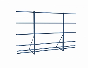 Ограждение DECO ХК универсальное H=1200 L=2000мм с 6-ю трубами (ТУ)