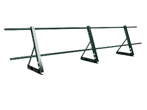 Ограждение кровли на Фальц H=600мм L=3000мм Zn RAL 6005
