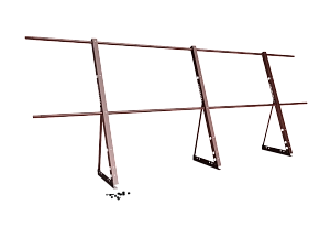 Ограждение кровли H=1200мм L=3000мм Оптимальное RAL 3009