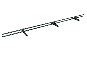 Снегозадержатель Трубчатый на Фальц 25х1.0мм L=3000мм (3 Опоры) Zn RAL 6005