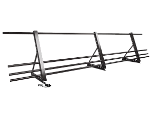 Ограждение кровли со снегозадержанием H=600мм L=3000мм Эконом RAL 8019