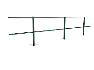 Ограждение кровли парапетное H=600мм L=3000мм (Тип 1)