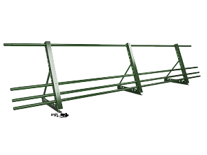 Ограждение кровли со снегозадержанием H=600мм L=3000мм Zn RAL 6002