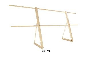 Ограждение кровли H=900мм L=2000мм Zn RAL 1014