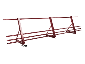 Ограждение кровли со снегозадержанием H=600мм L=3000мм Эконом RAL 3003