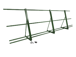 Ограждение кровли со снегозадержанием H=900мм L=3000мм Оптимальное RAL 6002