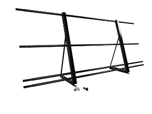 Ограждение кровли со снегозадержанием H=900мм L=2000мм Эконом RAL 9005