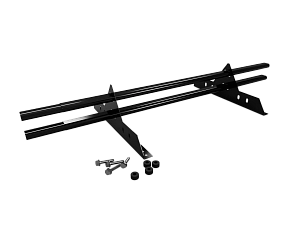 Снегозадержатель Трубчатый 40\20х1.0мм L=1000мм (2 Опоры) Эконом RAL 9005