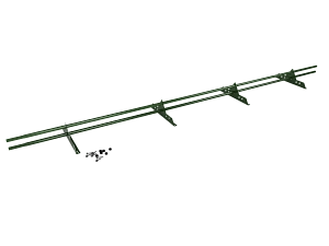 Снегозадержатель Трубчатый 25х1.0мм L=3000мм (4 Опоры) Zn RAL 6002