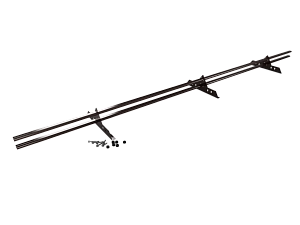 Снегозадержатель Трубчатый 40\20х1.5мм L=3000мм (3 Опоры) Эконом RAL 8017