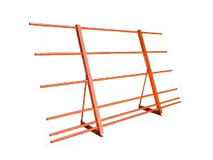 Ограждение кровли со снегозадержанием на Фальц H=1200мм L=2000мм Эконом RAL 2004 (5 Труб)