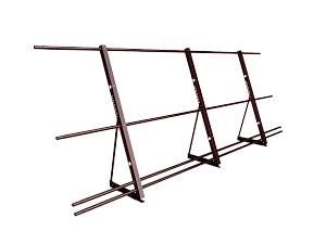 Ограждение кровли со снегозадержанием на Фальц H=1200мм L=3000мм Оптимальное RAL 3005