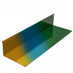 Откос оконный, длина 2 м, Полимерное покрытие, все остальные цвета каталога RAL, кроме металлизированных и флуоресцентных