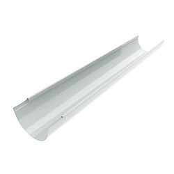 Желоб водосточный, D=150 мм, L 1.25 м., RAL 9010 (Белый)