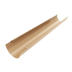 Желоб водосточный, D=150 мм, L 2 м., RAL 1014 (Слоновая кость)