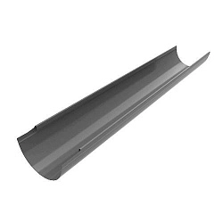 Желоб водосточный, D=150 мм, L 2 м., RAL 7004 (Сигнальный серый)