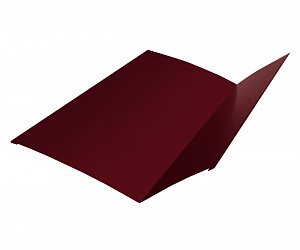 Планка примыкания верхняя, 1.25м, Полимерное покрытие, RAL 3005 (Винно-красный)